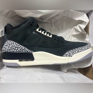 Brand New Jordan 3 Off Noir
